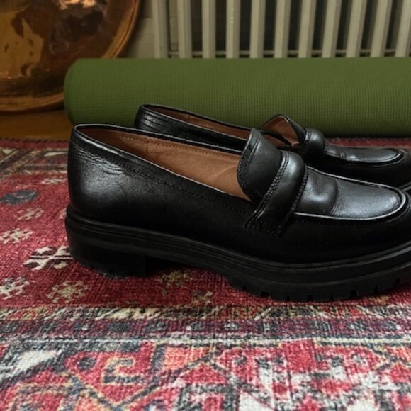 Madewell The Bradley Lugsole Loafer in Leather, EUC! - Picture 15 of 16